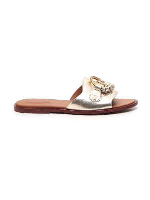 See By Chloé Ring Detail Slides