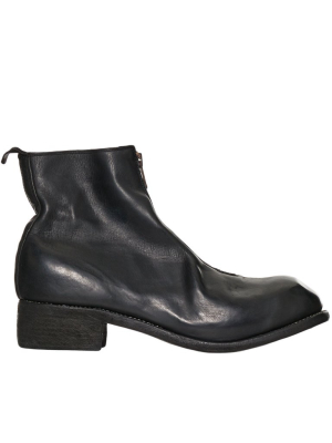 Pl1 Horse Leather Boots (pl1-horse-fg-black)