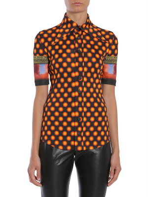 Givenchy Printed Polka Dot Shirt