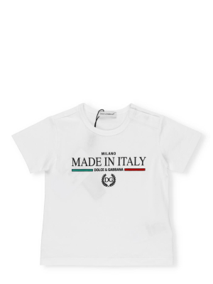 Dolce & Gabbana Kids Made In Italy Printed T-shirt