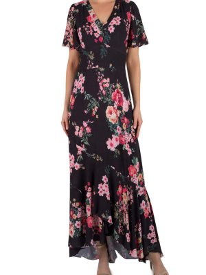 Julia Jordan Floral Maxi Dress