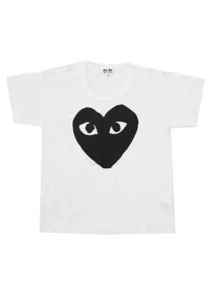 Comme Des Garçons Play Kids Heat Print T-shirt