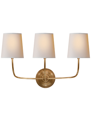 Vendome Triple Sconce