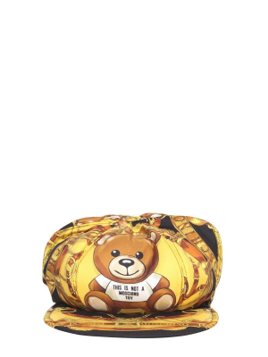 Moschino Teddy Bear Print Padded Hat