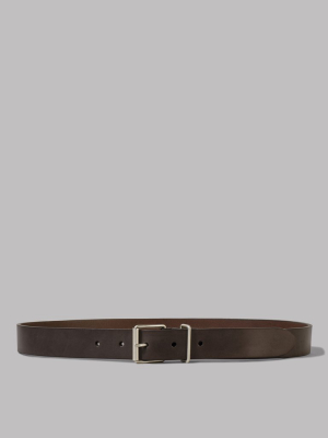 Anderson’s Slim Leather Belt (mahogany)