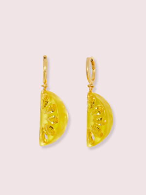 Tutti Fruity Lemon Drop Earrings