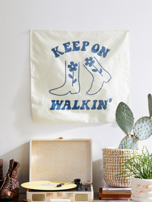 Brothers Design Co. Keep On Walkin’ Tapestry