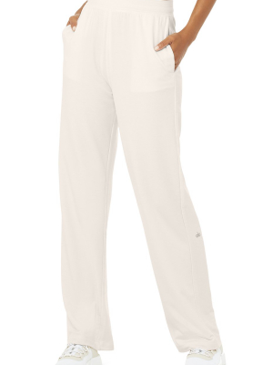 High-waist Dreamy Wide Legging Pant - Ivory