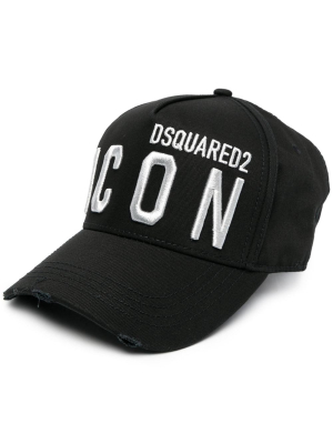 Dsquared2 Icon Logo Embroidered Baseball Cap