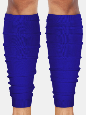 Hue Royal Blue Football Leg Sleeves