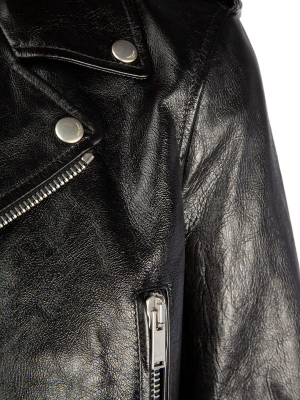 Saint Laurent Leather Biker Jacket