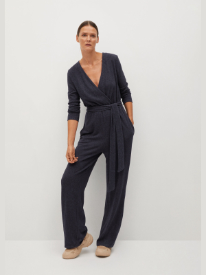 Cotton Long Jumpsuit