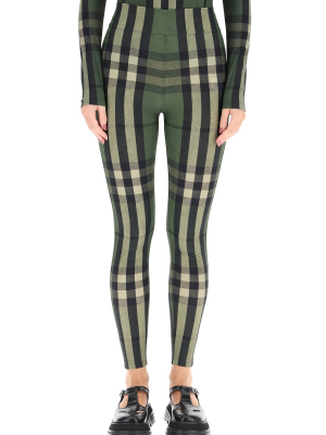 Burberry Vintage Check Print Leggings