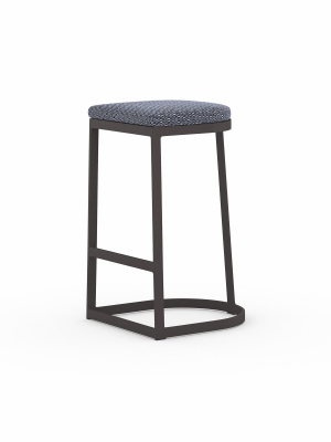 Val Outdoor Bar + Counter Stool, Washed Brown