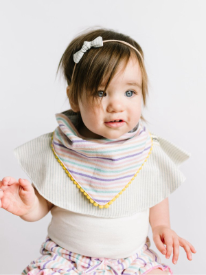 Bandana Drool Bib In Sorbete