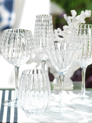 White Dot Glassware - Set Of 6