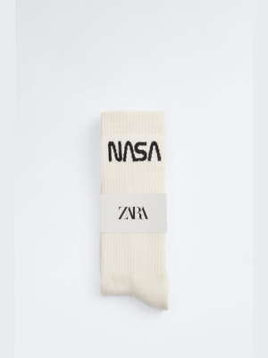 Nasa Jacquard Socks