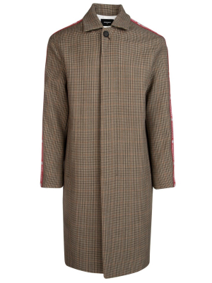 Dsquared2 Checked Single-breasted Coat