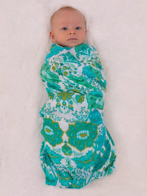 Bella Blue Swaddle Bamboo / Organic Cotton Swaddle