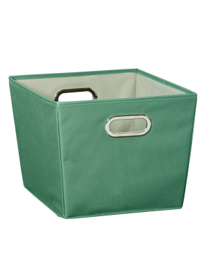 Honey-can-do Medium Storage Bin Green