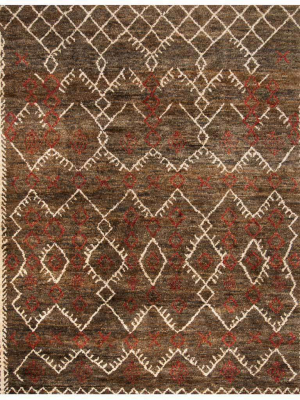 Bohemian Dark Brown/multi Area Rug