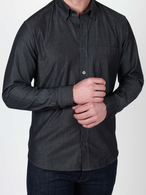 Black Chambray Shirt