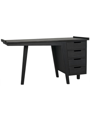 Noir Kennedy Black Desk