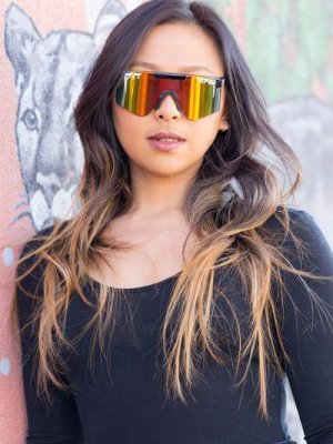 The Mystery | Rainbow Mirrored Pit Viper Sunglasses
