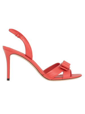 Salvatore Ferragamo Lida Bow Detailed Sandals