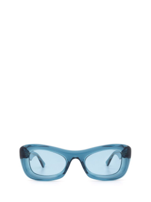 Bottega Veneta Eyewear Rectangular Frame Sunglasses