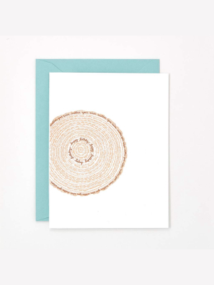 Birthday Three Rings Card