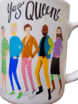 Queer Eye 18oz Stoneware Yasss Queen Mug