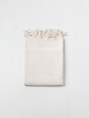 Embroidered Cotton Hand Towels