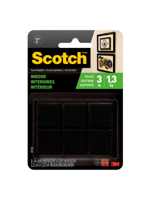 Scotch 12ct Indoor Adhesive Fastener Strips