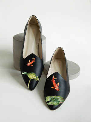 Lily And Koi Black Loafer