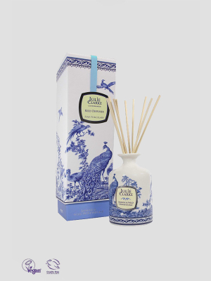 Jasmine & Wild Honeysuckle Blue Peacock Vegan Diffuser