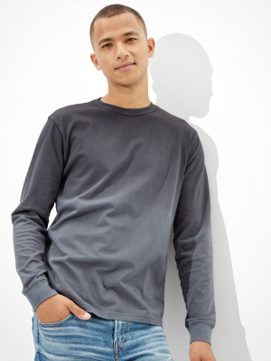 Ae Super Soft Dip-dye Long Sleeve T-shirt