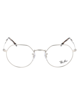 Ray-ban Jack Round Frame Glasses