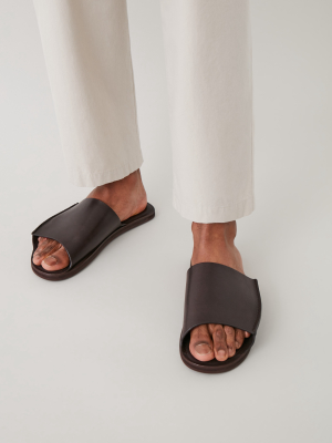 Leather Sliders