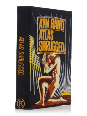 Atlas Shrugged Book Clutch