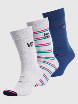 Organic Cotton City Sock Triple Pack