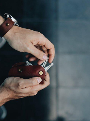Handcrafted Leather Key Holder