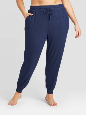 Women's Plus Size Perfectly Cozy Lounge Jogger Pants - Stars Above™