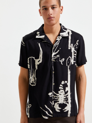 Dark Seas Gonzo Short Sleeve Button-down Shirt