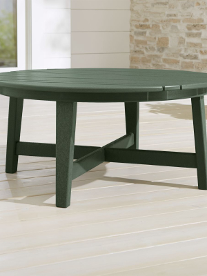 Vista Ii Green Adirondack Coffee Table