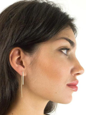 Baleen Long Tail Earrings