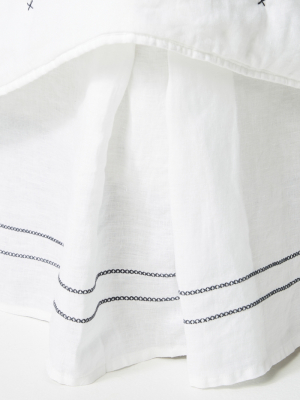 Moderna Linen Bed Skirt