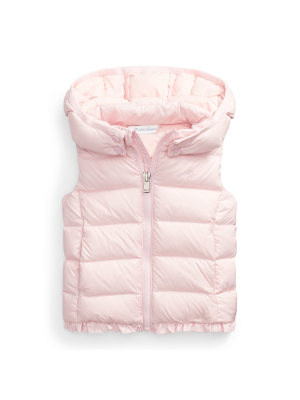 Water-repellent Hooded Vest