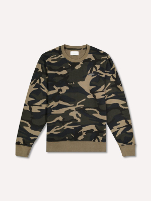 Camo Crewneck Sweatshirt