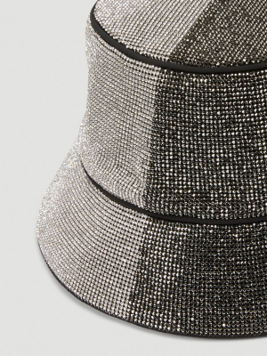 Kara Crystal Mesh Bucket Hat